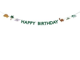 Baner Partydeco Happy Birthday Dino, 3 m (GRL106)