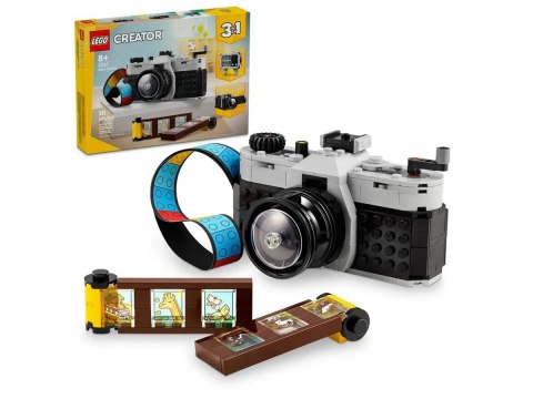 Klocki konstrukcyjne Creator Aparat w stylu retro Lego (31147) Klocki konstrukcyjne Creator Aparat w stylu retro Lego (31147)