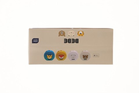 Temperówka Noster BB Friends podwójna z pojemnikiem 5902277175007 mix plastik Temperówka Noster BB Friends podwójna z pojemnikiem 5902277175007 mix plastik