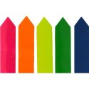 Zakładka indeksująca PP 12x45mm 5 kolorów fluo STRZAŁKI Zakładka indeksująca PP 12x45mm 5 kolorów fluo STRZAŁKI