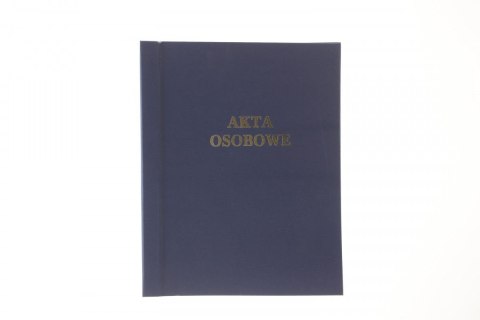 Teczka do akt osobowych Warta ABCDE niezadrukowana A4 granatowy karton (021824339102) Teczka do akt osobowych Warta ABCDE niezadrukowana A4 granatowy karton (021824339102)
