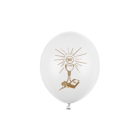 Balon gumowy Partydeco 50 szt biały perłowy (SB12P-109Z-008) Balon gumowy Partydeco 50 szt biały perłowy (SB12P-109Z-008)