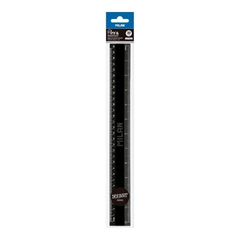 Linijka plastikowa Milan Shadow 30cm (353801DWZ) Linijka plastikowa Milan Shadow 30cm (353801DWZ)