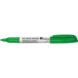 Marker suchościeralny Titanum zielony 2,0mm okrągła końcówka (BY1002)