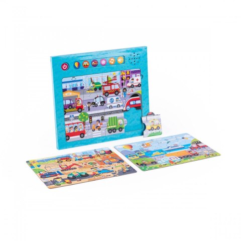 Puzzle Discovery DZWIĘKI WOKÓŁ NAS POJAZDY (DG82719) Puzzle Discovery DZWIĘKI WOKÓŁ NAS POJAZDY (DG82719)