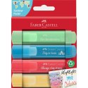 Zakreślacz Faber Castell Pastelowy 4 kol. mix 1,0-5,0mm (254625 FC) Zakreślacz Faber Castell Pastelowy 4 kol. mix 1,0-5,0mm (254625 FC)