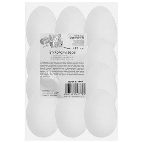 Ozdoba styropianowa Craft With Fun (531869) Ozdoba styropianowa Craft With Fun (531869)