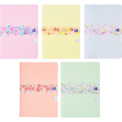 Zeszyt Oxford FLOWERS A4 60k. 90g krata (400181451) Zeszyt Oxford FLOWERS A4 60k. 90g krata (400181451)