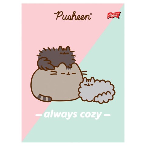 Zeszyt PUSHEEN A5 32k. krata Unipap Zeszyt PUSHEEN A5 32k. krata Unipap