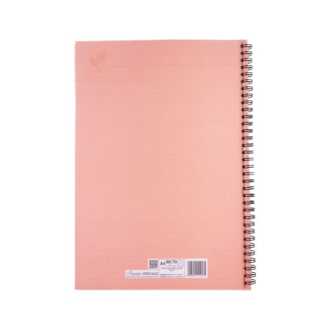 Kołozeszyt (kołonotatnik) PRIPLAK A4 80k. krata (nd) (4171)