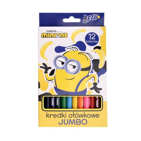 Kredki ołówkowe Beniamin Minionki Jumbo 12 kol. Kredki ołówkowe Beniamin Minionki Jumbo 12 kol.