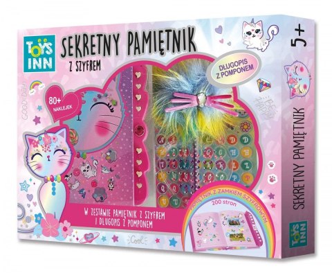 Pamiętnik Stnux z szyfrem Kotek A5 (STN8158) Pamiętnik Stnux z szyfrem Kotek A5 (STN8158)
