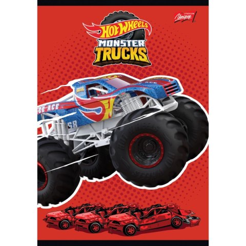 Zeszyt MATTEL HOT WHEELS A5 16k. linia Unipap Zeszyt MATTEL HOT WHEELS A5 16k. linia Unipap