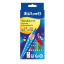 Kredki ołówkowe Pelikan Silverino 700634 12 kol. (100401597) Kredki ołówkowe Pelikan Silverino 700634 12 kol. (100401597)