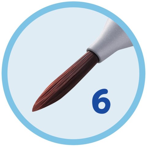 Pędzel Pelikan Griffix 3 szt 700726 nr mix (100401603) Pędzel Pelikan Griffix 3 szt 700726 nr mix (100401603)