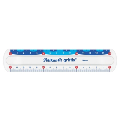 Linijka plastik Pelikan Griffix 822275 15cm (300000445) Linijka plastik Pelikan Griffix 822275 15cm (300000445)