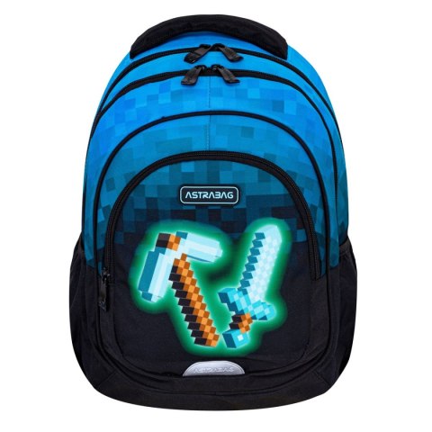 Plecak Astra Astrabag Blue Pixel (502024092) Plecak Astra Astrabag Blue Pixel (502024092)