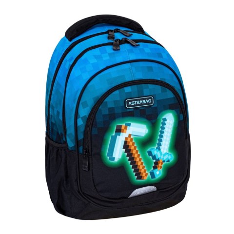 Plecak Astra Astrabag Blue Pixel (502024092) Plecak Astra Astrabag Blue Pixel (502024092)