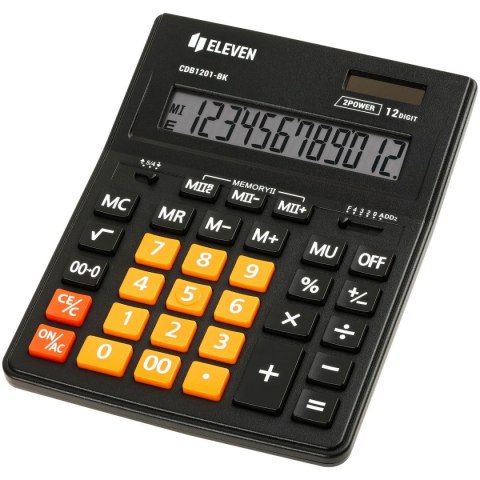 Kalkulator na biurko Eleven (CDB1201BK-ORE) Kalkulator na biurko Eleven (CDB1201BK-ORE)