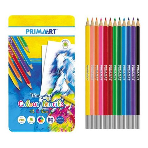 Kredki ołówkowe Prima Art 12 kol. (447729) Kredki ołówkowe Prima Art 12 kol. (447729)