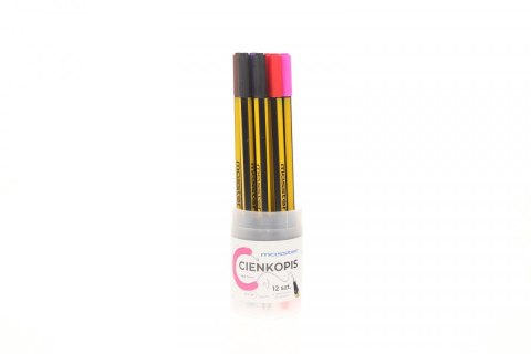 Cienkopis Kamet MASSTER mix 0,4mm 12kol. (12 kol) Cienkopis Kamet MASSTER mix 0,4mm 12kol. (12 kol)