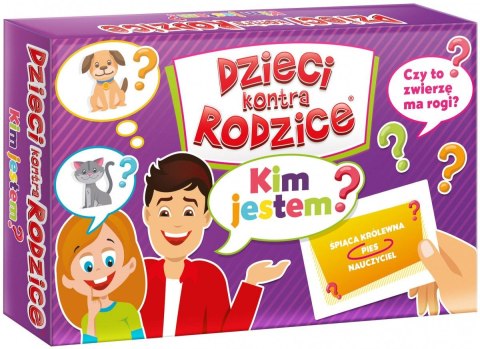 Gra karciana Kangur Dzieci kontra rodzice Kim jestem? Gra karciana Kangur Dzieci kontra rodzice Kim jestem?