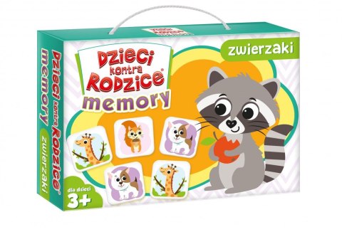 Gra karciana Kangur Dzieci kontra rodzice Memory zwierzaki Gra karciana Kangur Dzieci kontra rodzice Memory zwierzaki