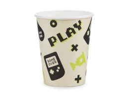 Kubek jednorazowy Partydeco Gamer papier 220ml (KPP76-EU1)
