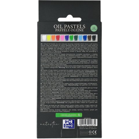 Pastele olejne Oxford Artistic 12 kol. (400184262) Pastele olejne Oxford Artistic 12 kol. (400184262)