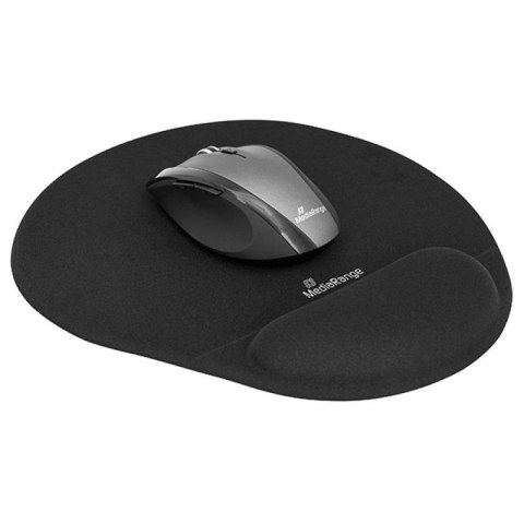 Podkładka pod mysz Mediarange żelowa czarny (MROS250) Podkładka pod mysz Mediarange żelowa czarny (MROS250)