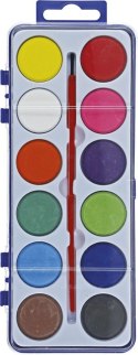 Farby akwarelowe Flamingo 12 kolor. (FL-12K28PUD) Farby akwarelowe Flamingo 12 kolor. (FL-12K28PUD)