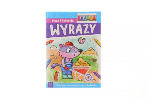 Książeczka edukacyjna Aksjomat Piszę i koloruję. Wyrazy. Książeczka edukacyjna Aksjomat Piszę i koloruję. Wyrazy.