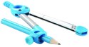 Cyrkiel Keyroad Jelly-bean metalowy w etui 2 el. (KR971121) Cyrkiel Keyroad Jelly-bean metalowy w etui 2 el. (KR971121)