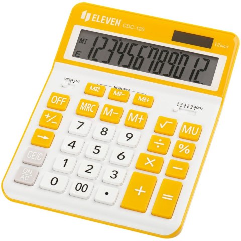 Kalkulator na biurko Eleven (CDC120WH-ORE) Kalkulator na biurko Eleven (CDC120WH-ORE)