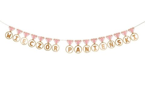 Baner Partydeco Pierścionki Wieczór panieński, mix, 2.5 m (GRL101) Baner Partydeco Pierścionki Wieczór panieński, mix, 2.5 m (GRL101)