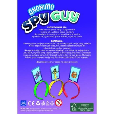 Gra strategiczna Spy Guy Anonimo Trefl (02692) Gra strategiczna Spy Guy Anonimo Trefl (02692)