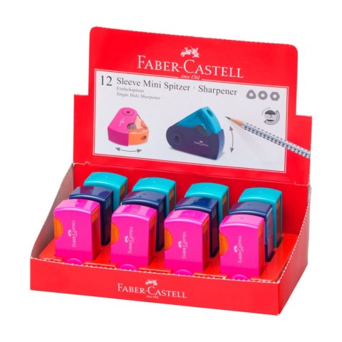 Temperówka Faber Castell Sleeve mix plastik (FC182714) Temperówka Faber Castell Sleeve mix plastik (FC182714)