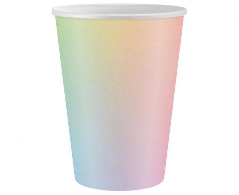 Kubek jednorazowy Godan tęczowe papier 266ml (PF-KTE9) Kubek jednorazowy Godan tęczowe papier 266ml (PF-KTE9)