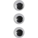 Oczka Titanum Craft-Fun Series 12mm 30 szt (JB-001) Oczka Titanum Craft-Fun Series 12mm 30 szt (JB-001)