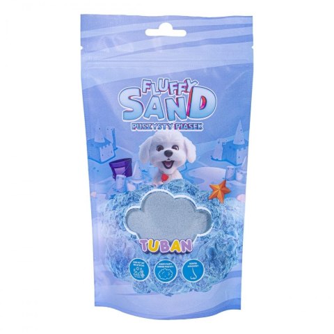Piasek kinetyczny Tuban Fluffy Sand puszysty piasek niebieski Piasek kinetyczny Tuban Fluffy Sand puszysty piasek niebieski
