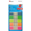Zakładka indeksująca PP 12x45mm 5 kolorów fluo Zakładka indeksująca PP 12x45mm 5 kolorów fluo