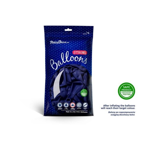 Balon gumowy Partydeco granatowy (SB12P-074R) Balon gumowy Partydeco granatowy (SB12P-074R)