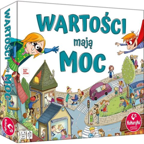 Gra planszowa Kukuryku Wartości mają Moc Gra planszowa Kukuryku Wartości mają Moc