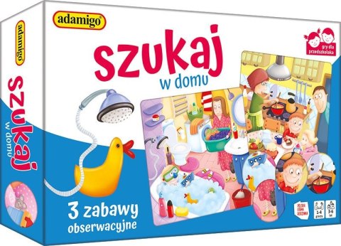 Gra edukacyjna Adamigo SZUKAJ W DOMU Gra edukacyjna Adamigo SZUKAJ W DOMU