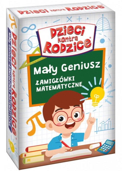 Gra karciana Kangur Dzieci kontra rodzice Łamigłówki matematyczne Gra karciana Kangur Dzieci kontra rodzice Łamigłówki matematyczne