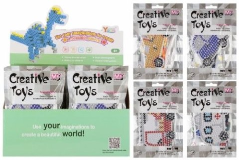 Koraliki dla dziewczynki Mega Creative do zgrzewania pojazdy (544392) Koraliki dla dziewczynki Mega Creative do zgrzewania pojazdy (544392)