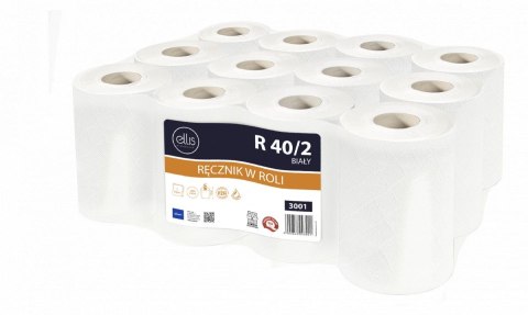 Ręcznik rolka Ellis Professional celuloza kolor: biały (3001) Ręcznik rolka Ellis Professional celuloza kolor: biały (3001)