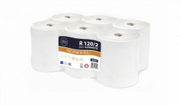 Ręcznik rolka Ellis Professional supermatic celuloza kolor: biały (4299)