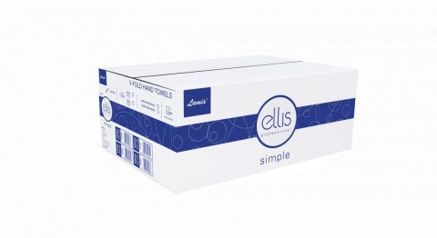 Ręcznik składany V Ellis Professional Simple biały 100% celuloza (2837) Ręcznik składany V Ellis Professional Simple biały 100% celuloza (2837)