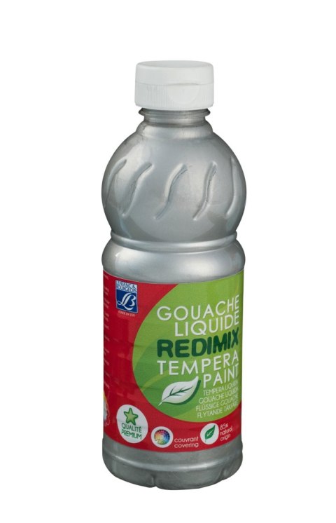 Farba tempera Lefranc&Bourgeois REDIMIX kolor: srebrny 500ml 1 kolor. (188342) Farba tempera Lefranc&Bourgeois REDIMIX kolor: srebrny 500ml 1 kolor. (188342)